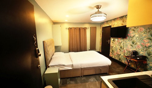 Habitación familiar con 1 cama doble o 2 individuales