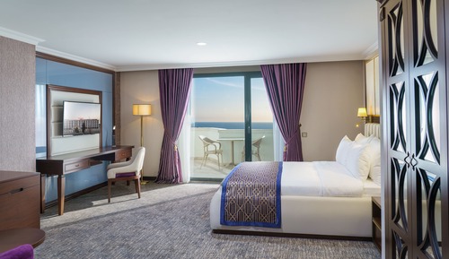 Habitación Deluxe, 1 cama doble, vistas al mar