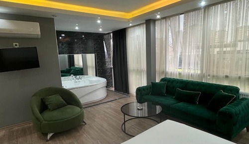 Suite estudio presidencial, 1 habitación, vistas a la ciudad