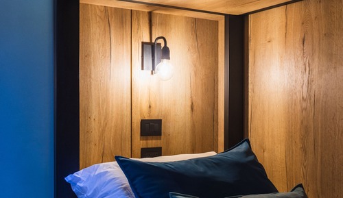 Dormitorio compartido básico, dormitorio mixto