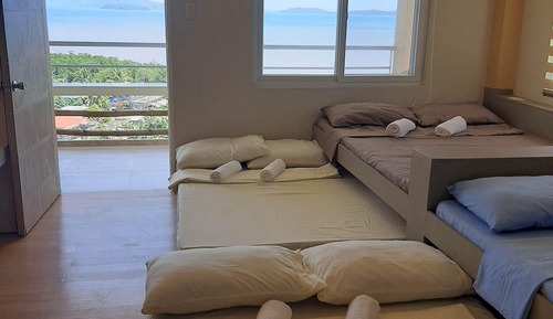 Habitación familiar, 1 habitación, vistas al mar, mirando al mar