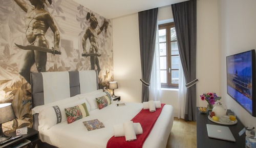 Habitación doble (Palazzo D'Anghiari)