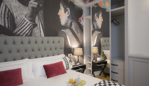 Suite junior, cocina (Palazzo Baldaccio)
