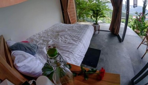 Habitación Deluxe doble, no fumadores, vistas a la montaña