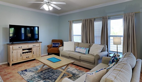 Apartamento, varias camas, balcón