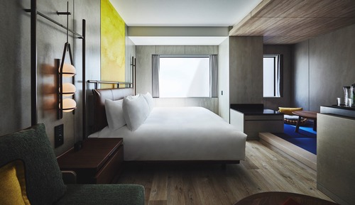 Habitación Grand, 1 cama de matrimonio grande (Tatami Space)