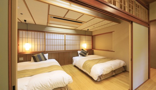 Habitación, no fumadores, vistas a la montaña (Japanese Western-style with bath)