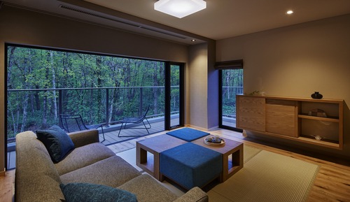 Habitación tradicional, no fumadores, balcón (Japanese Suite,Hotspring,Ai, 53sqm)