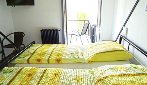 Habitación Deluxe doble, 1 cama de matrimonio, balcón, vistas al patio (Nr. 1211)