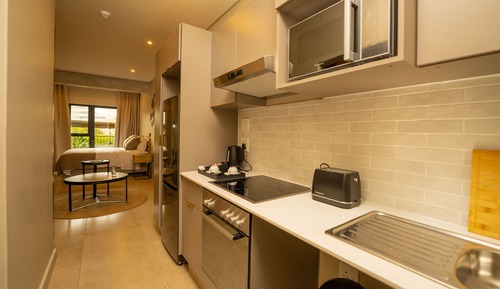 Suite estudio, balcón