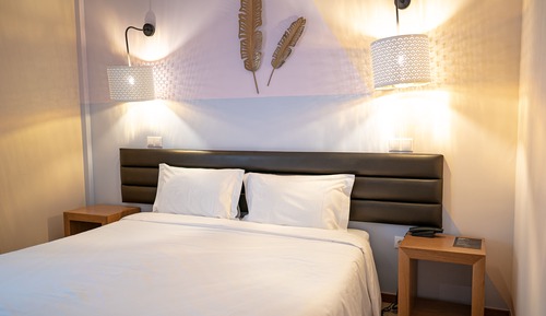 Habitación estándar con 1 cama doble o 2 individuales