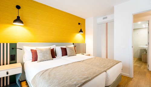 Apartamento Business, 2 habitaciones, vistas a la piscina