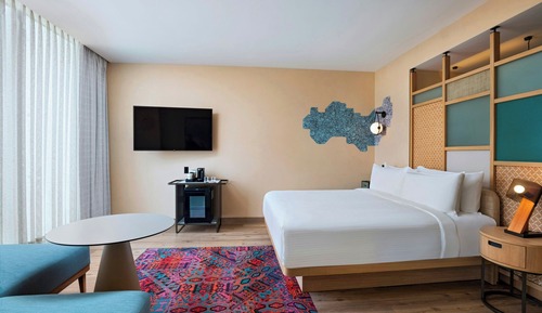 aloft, Habitación, 1 cama de matrimonio grande