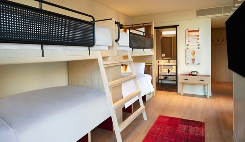 Habitación, varias camas, no fumadores, vistas a la ciudad