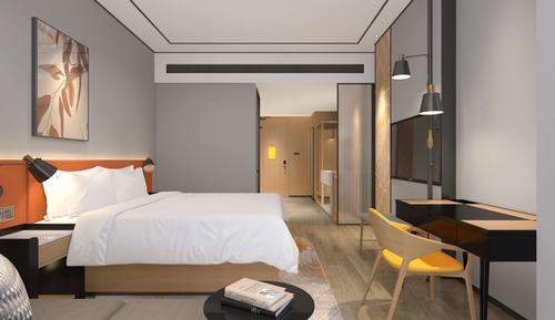 Habitación, 1 cama de matrimonio grande, accesible para personas con discapacidad