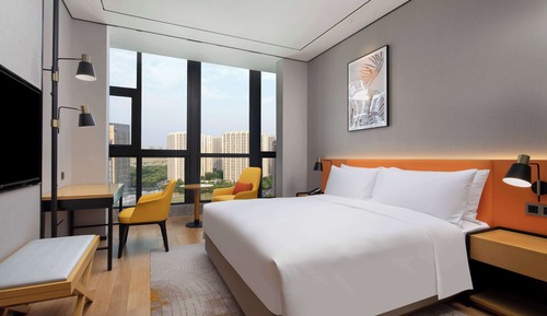 Habitación básica, 1 cama de matrimonio grande