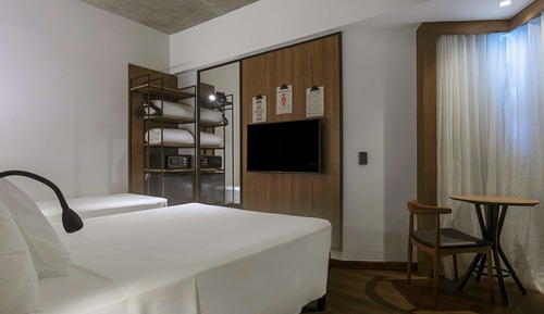 Habitación estándar, varias camas, vistas al mar
