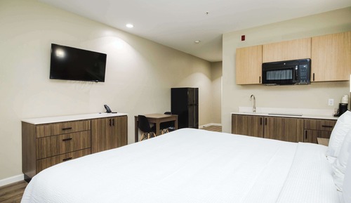 Habitación estándar, 1 cama de matrimonio grande, no fumadores, cocina básica