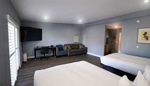 Habitación Confort, balcón (Newly Remodeled 2 Queen Bed&Sofa Bed)