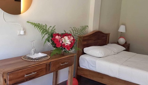 Habitación Deluxe, baño privado, vistas al jardín