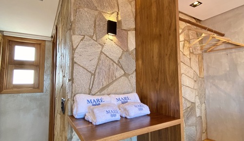 Estudio Premium, 1 cama de matrimonio grande, terraza, vistas parciales al mar