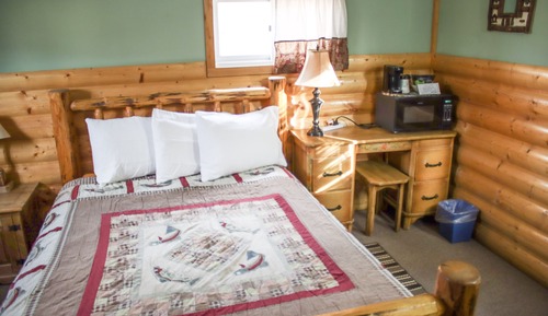 Cabaña, 1 cama de matrimonio