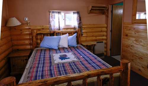 Cabaña, 1 cama de matrimonio
