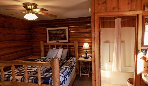 Cabaña, 1 cama de matrimonio