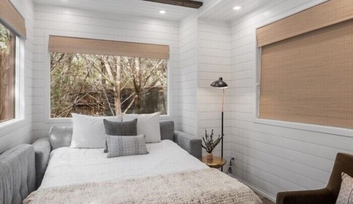 Cabaña Premium, en la zona del jardín