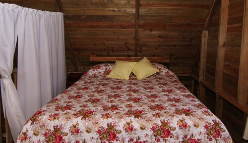 Cabaña, 1 habitación, patio, con vistas