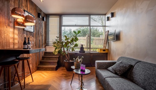 Apartamento de lujo, 2 camas individuales, no fumadores, vistas al jardín