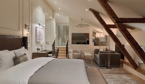 Suite, 1 cama de matrimonio grande (Loft, Spa)