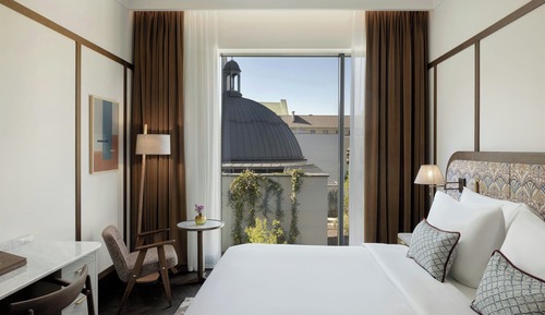 Habitación Grand, 1 cama de matrimonio grande, no fumadores, vistas al patio