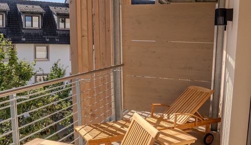 Suite estudio de diseño, no fumadores, balcón