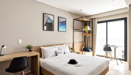 Estudio tradicional, 1 cama doble