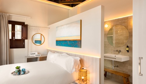 Deluxe One Bedroom Penthouse with Private Rooftop and Jacuzzi