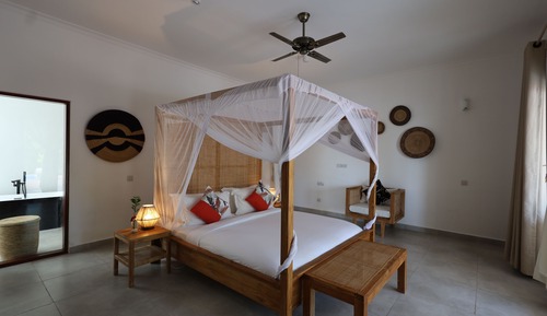 Villa familiar, 2 habitaciones, vistas a la playa, frente a la playa