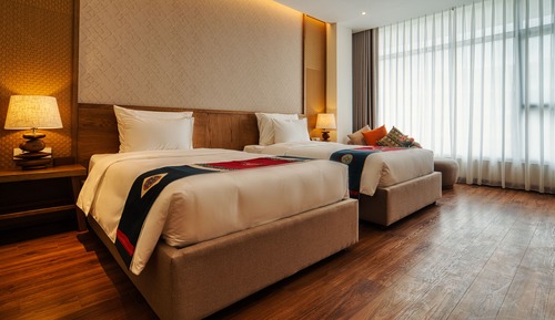 Habitación Deluxe doble, no fumadores, vistas al jardín