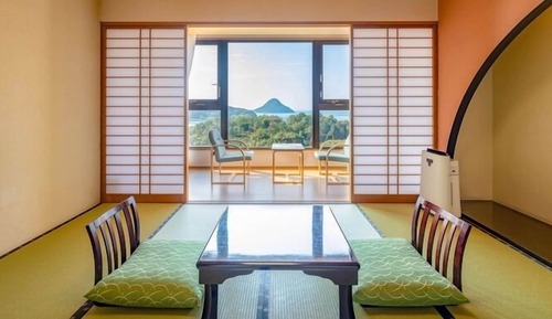 Habitación superior, no fumadores, vistas al mar (Japanese-Style)