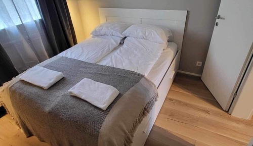 Apartamento estándar, 1 cama de matrimonio, vistas al jardín