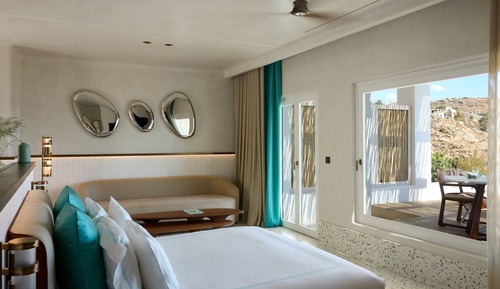Suite panorámica, bañera de hidromasaje, vistas al mar