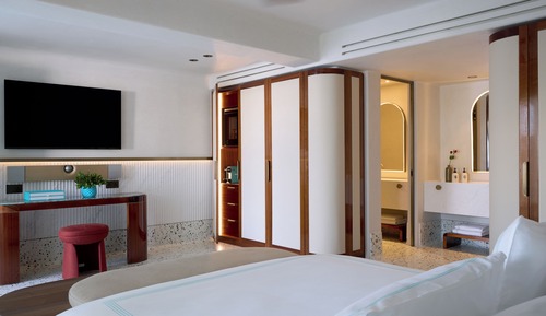 Habitación Premium, vistas parciales al mar