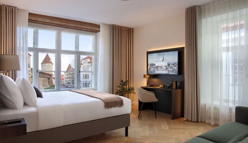 Suite estudio Signature, vistas a la ciudad