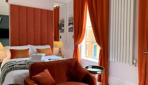 Estudio Deluxe, vistas al jardín