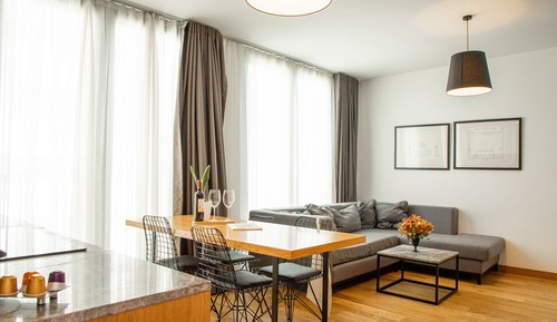 Apartamento Deluxe, 2 habitaciones, no fumadores, vistas a la ciudad