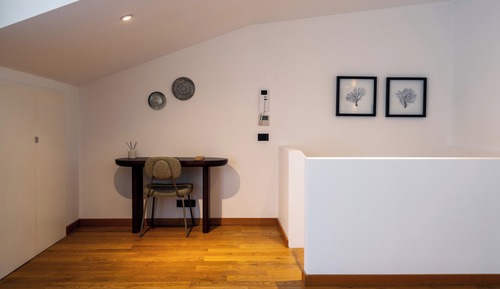Ático superior, 1 habitación, no fumadores, vistas a la ciudad