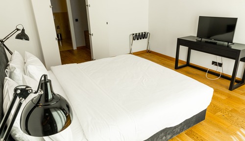 Apartamento Deluxe, 1 habitación, no fumadores, vistas a la ciudad