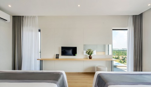 Habitación cuádruple familiar, 2 camas de matrimonio