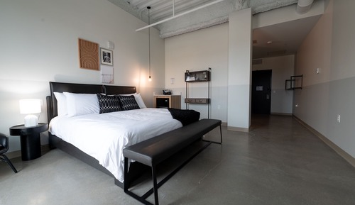Habitación, 1 cama de matrimonio grande, accesible para personas con discapacidad