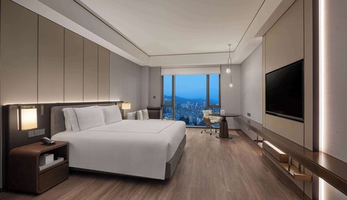 Habitación superior, 1 cama de matrimonio grande